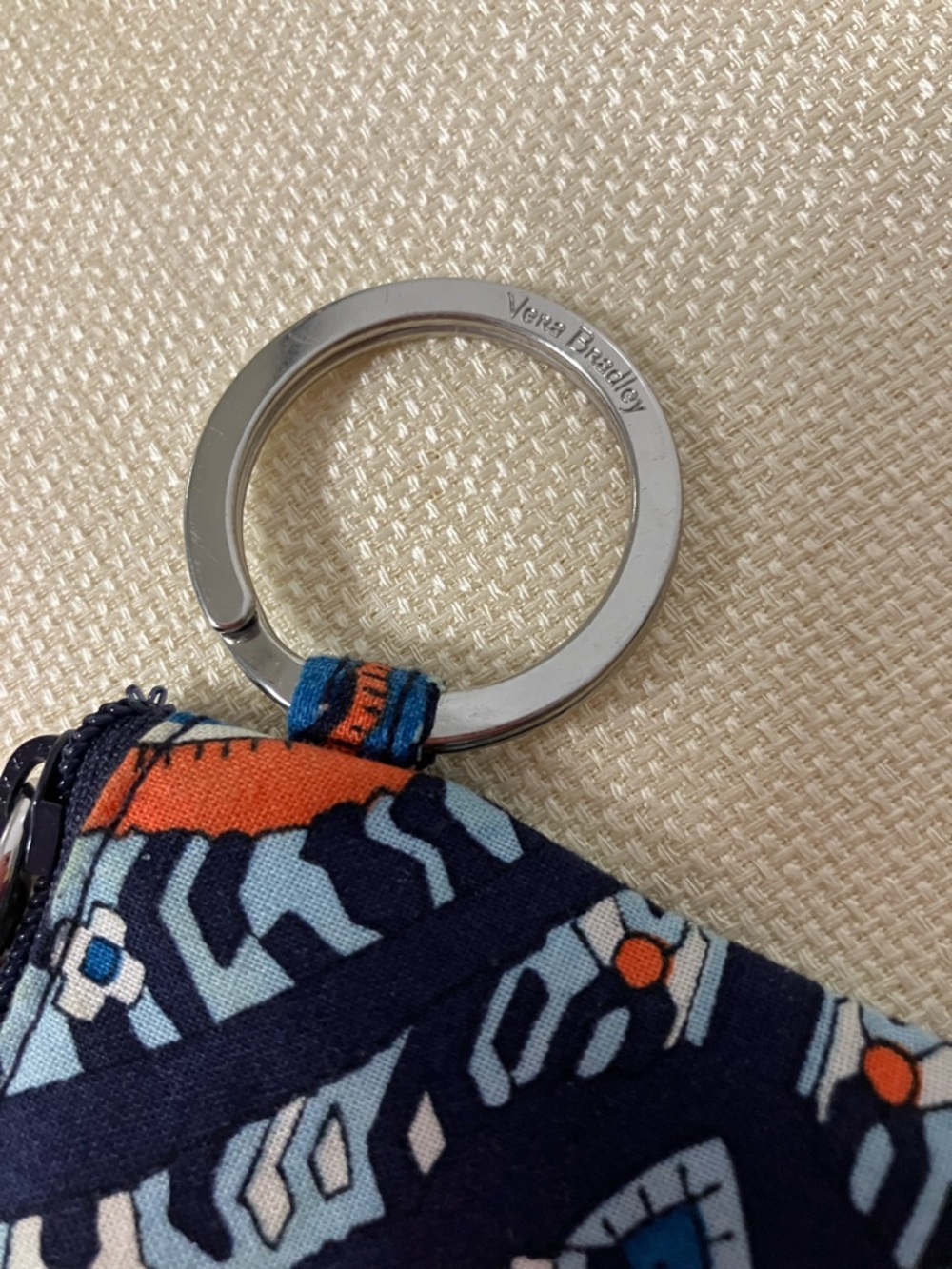 💐 2/$25💐 Vera Bradley Lighten Up ID Zip Case in Marrakesh Print - Picture 3 of 5